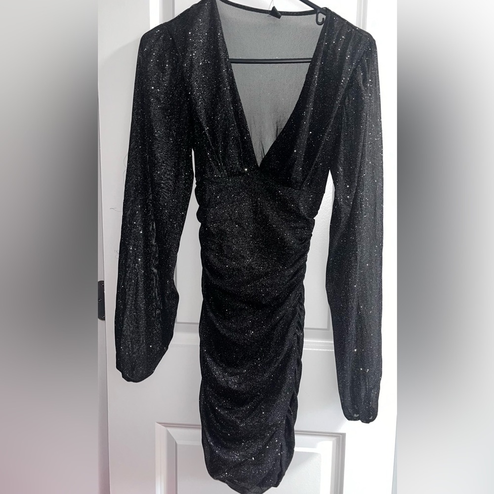 Windsor Sparkle Black Dress